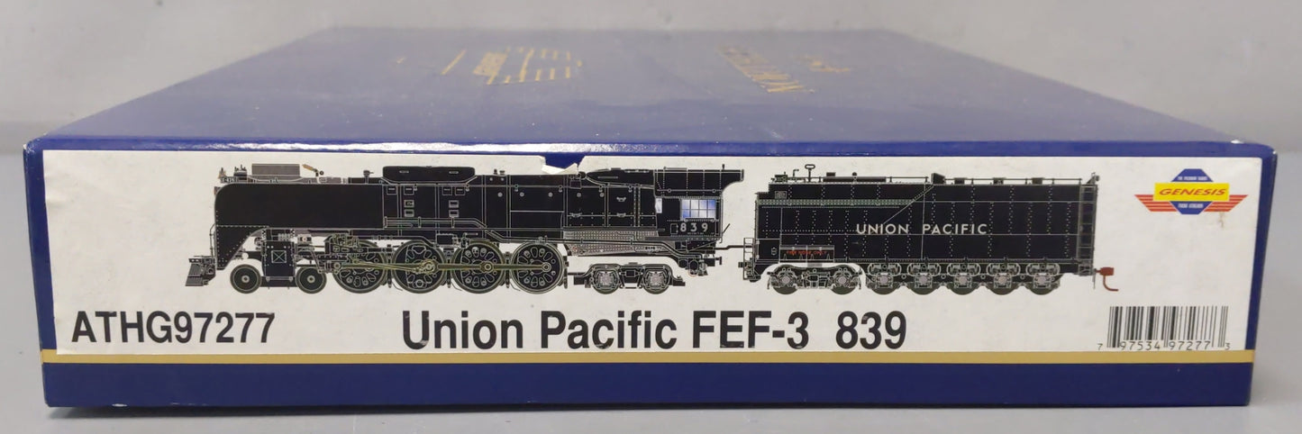 Athearn G97277 HO Union Pacific FEF-3 4-8-4 Steam Locomotive #839 DCC Ready