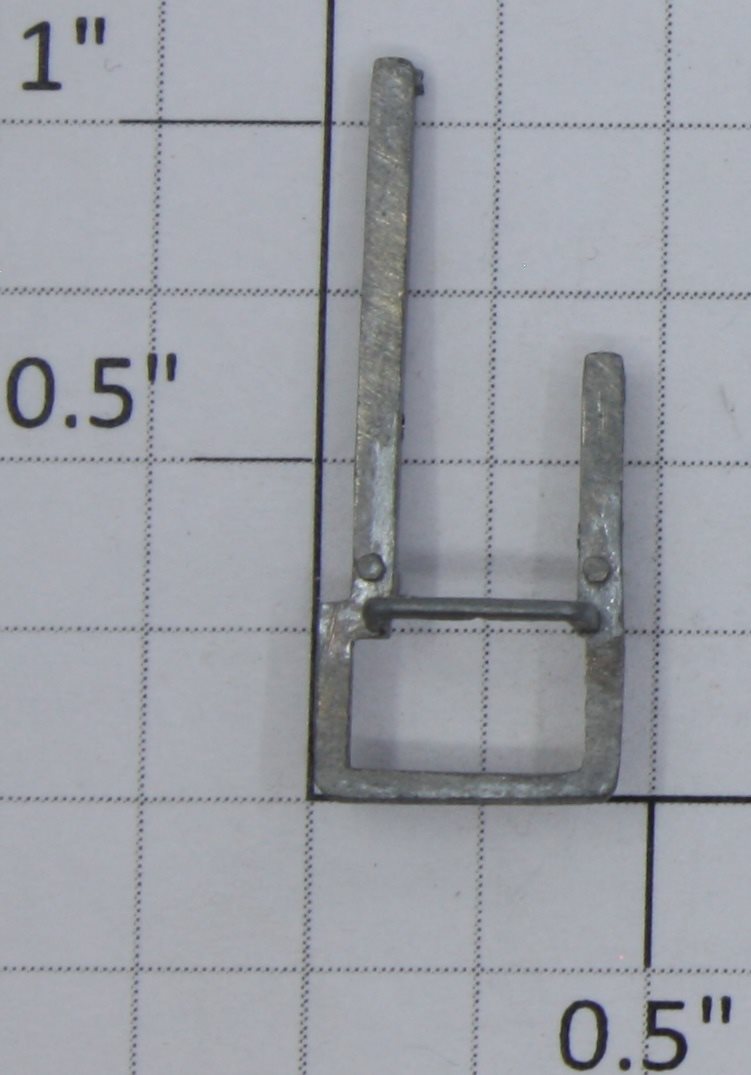 K-Line K7751-01-03G Unpainted Right Hand Ladder without Handrails