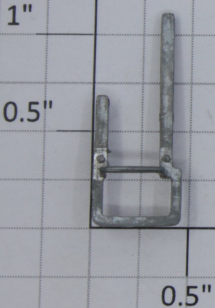 K-Line K7751-01-02G Unpainted Left Hand Ladder without Handrails