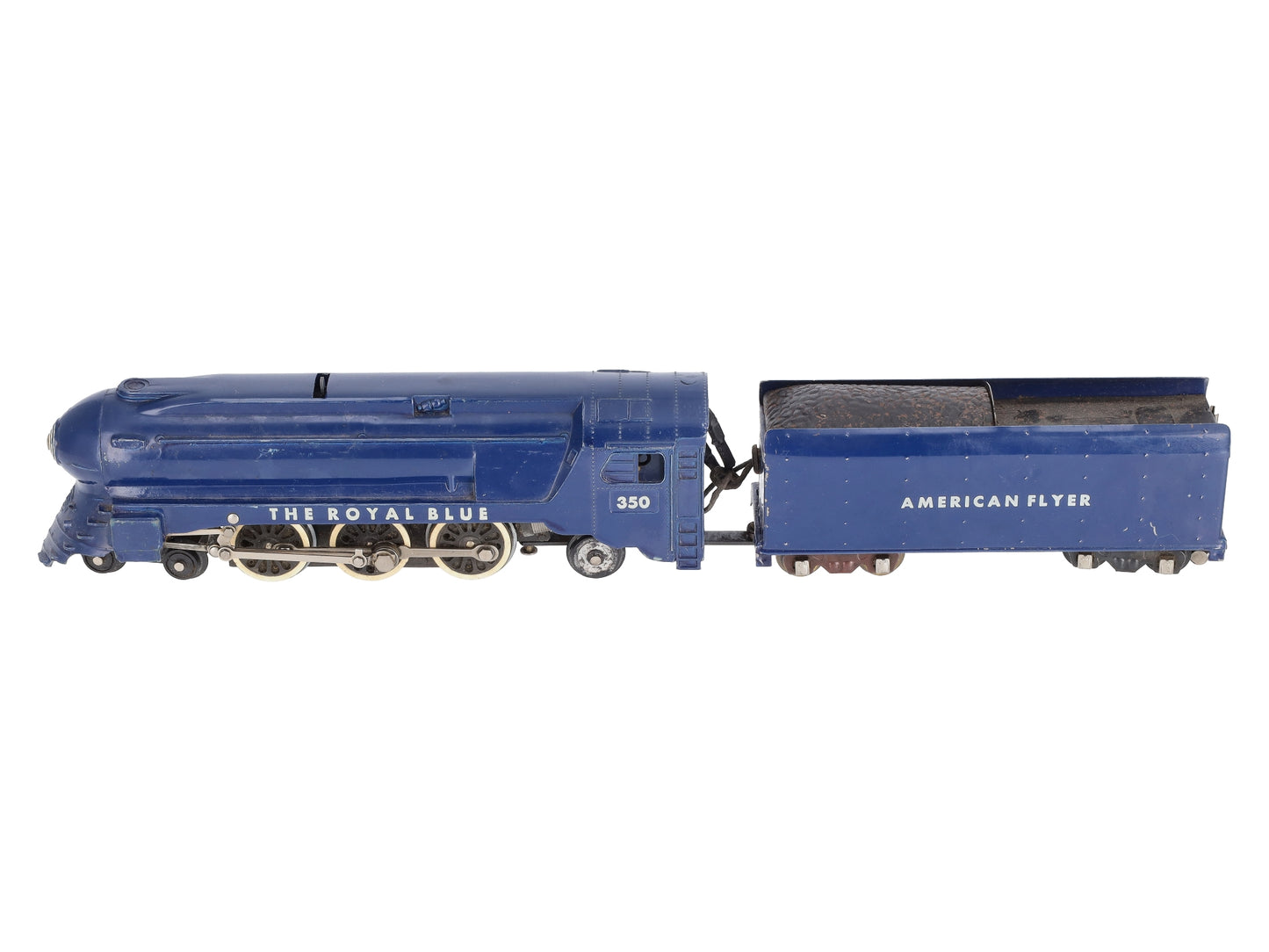 American Flyer 350 Vintage S B&O The Royal Blue 4-6-2 Diecast Steam Locomotive