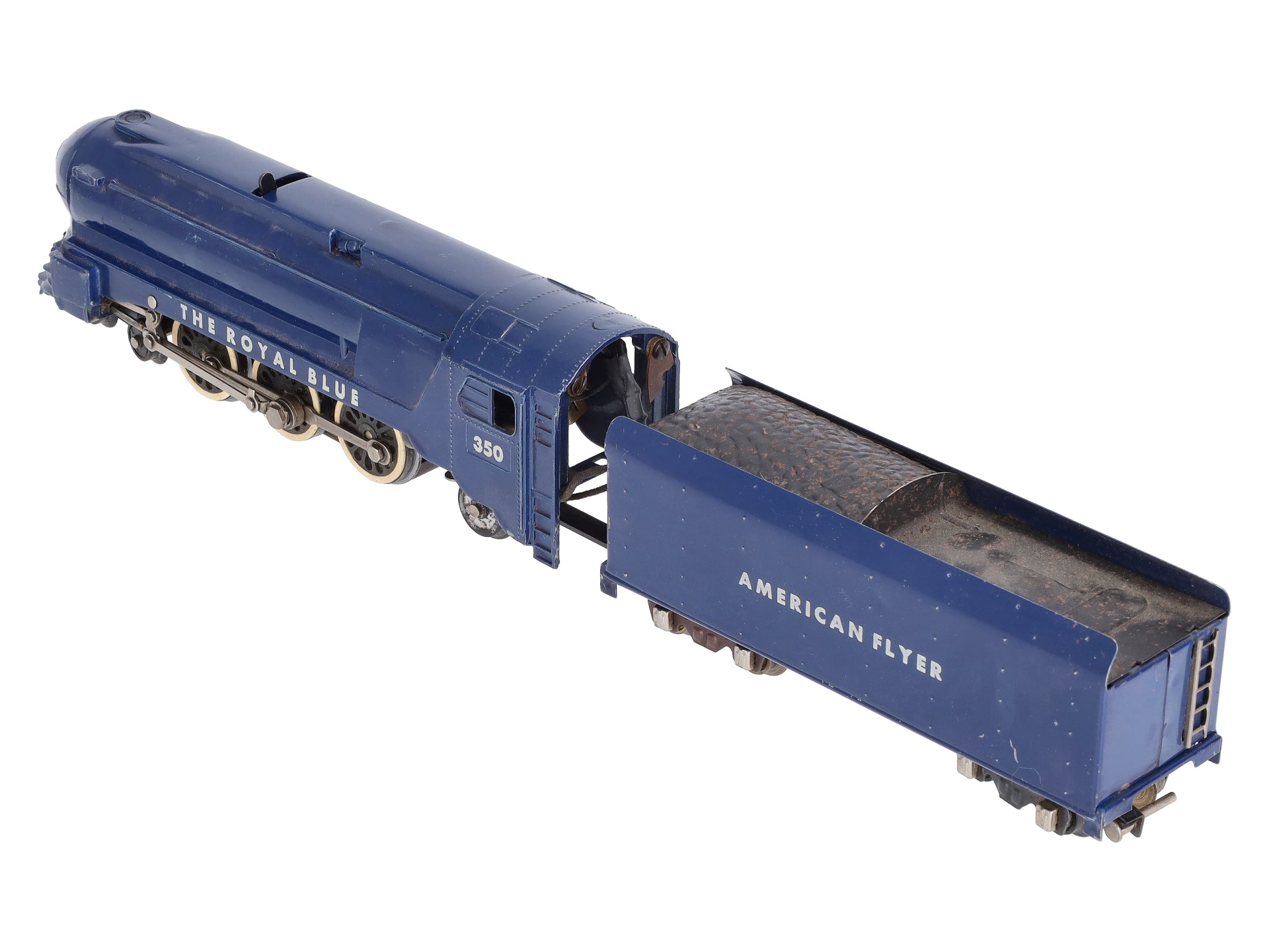 American Flyer 350 Vintage S B&O The Royal Blue 4-6-2 Diecast Steam Locomotive