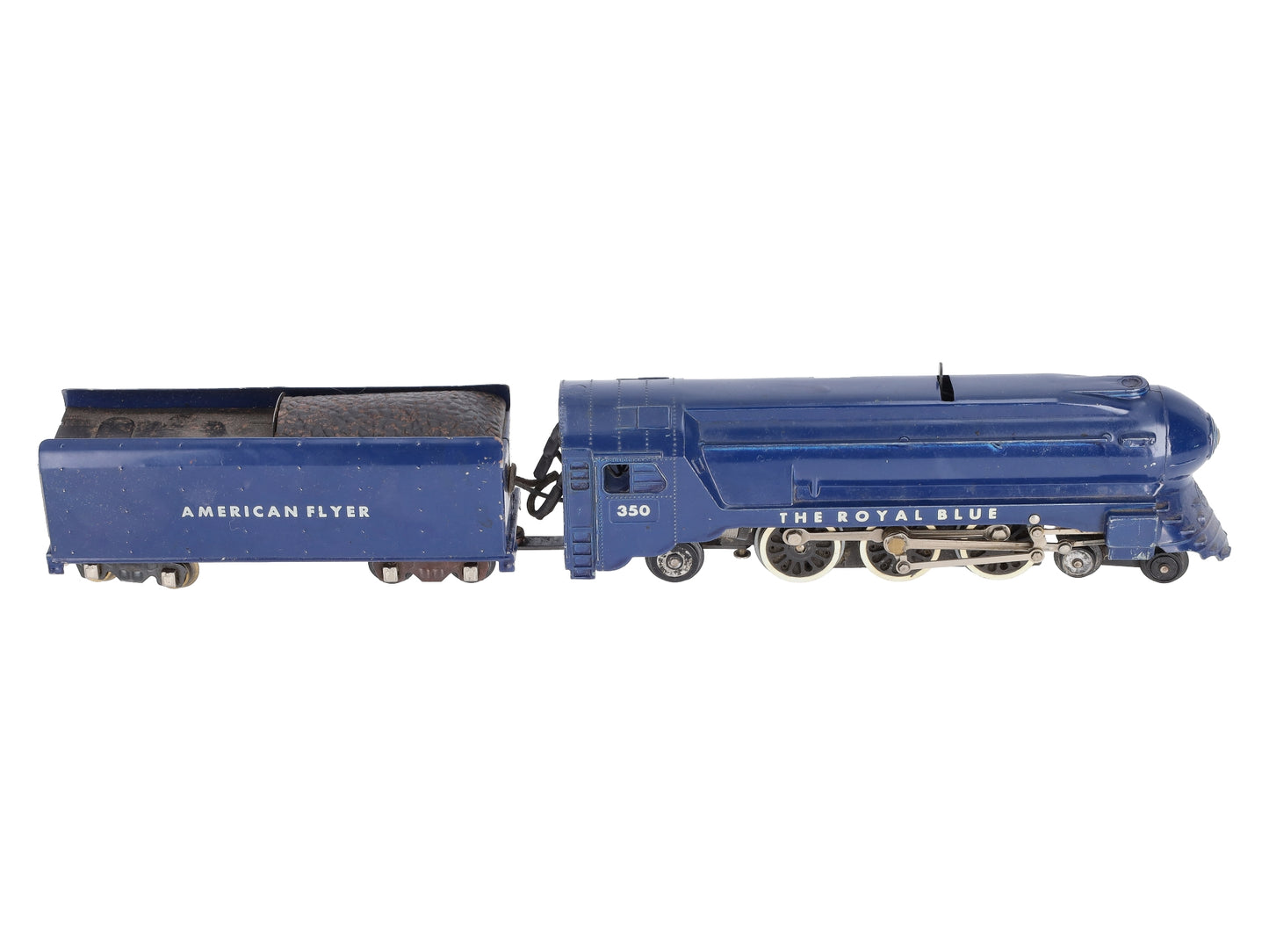 American Flyer 350 Vintage S B&O The Royal Blue 4-6-2 Diecast Steam Locomotive