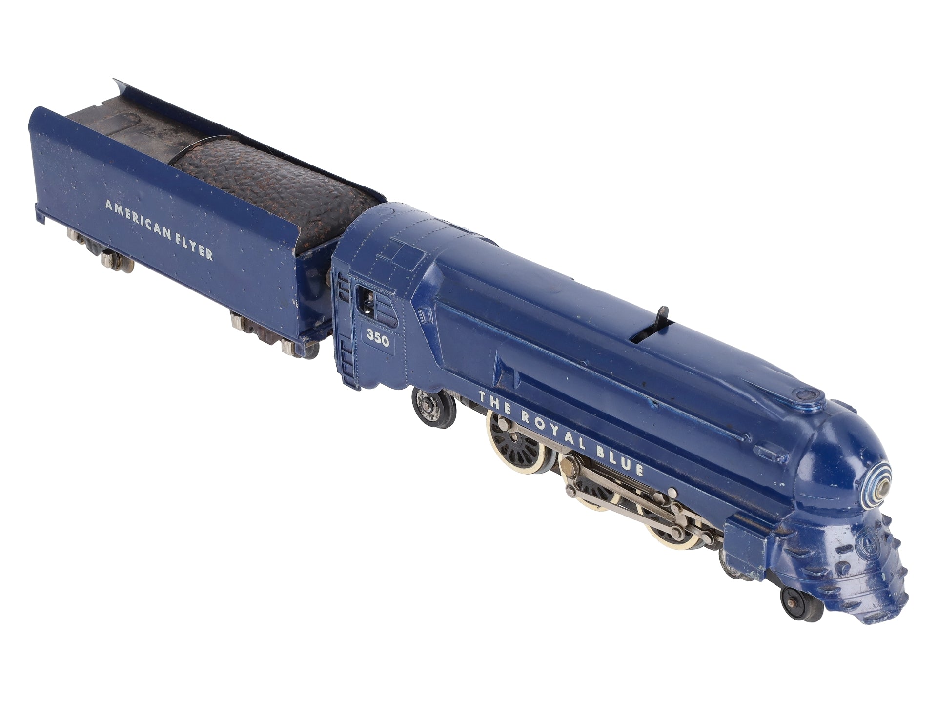 American Flyer 350 Vintage S B&O The Royal Blue 4-6-2 Diecast Steam Locomotive