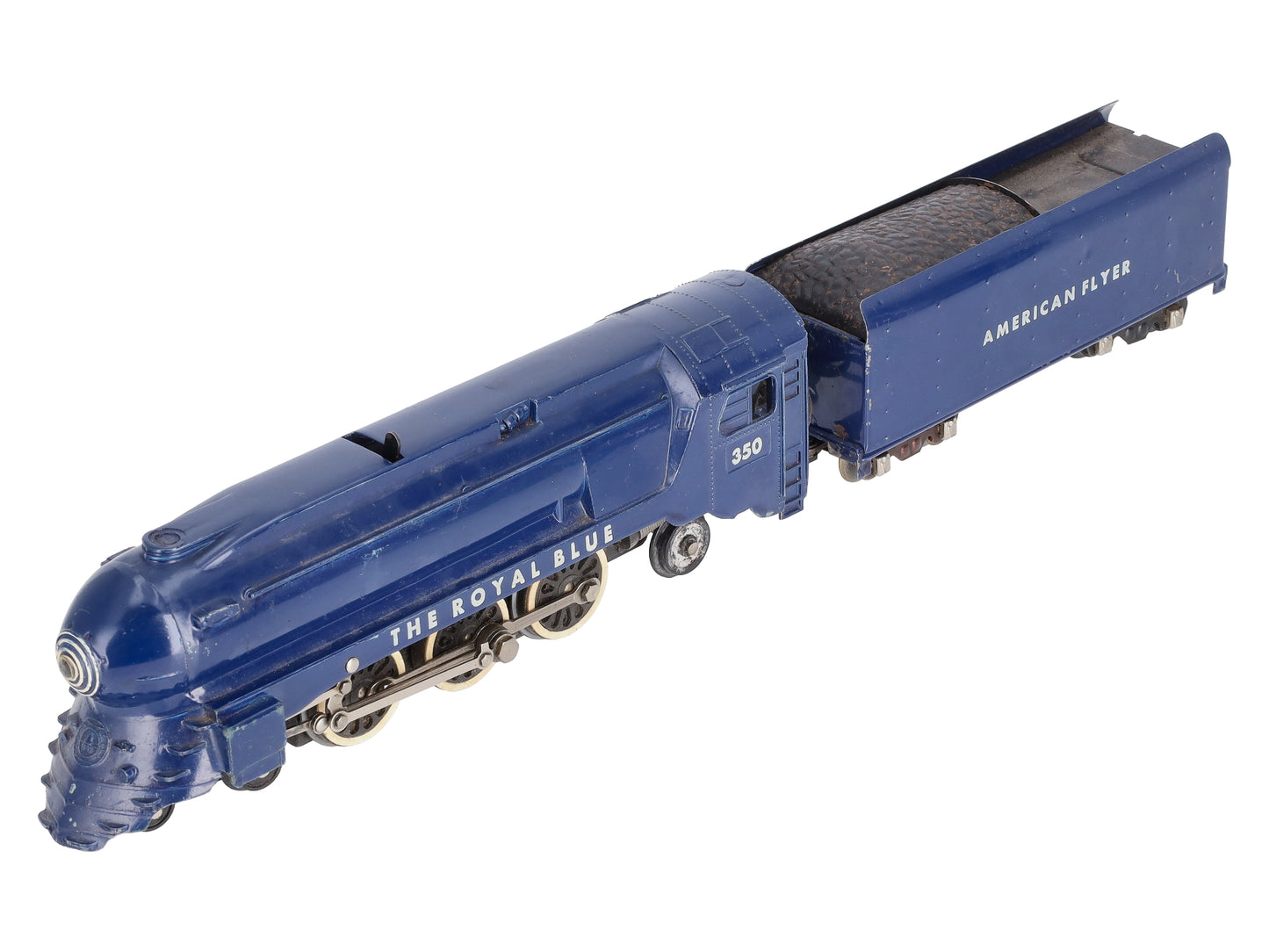 American Flyer 350 Vintage S B&O The Royal Blue 4-6-2 Diecast Steam Locomotive