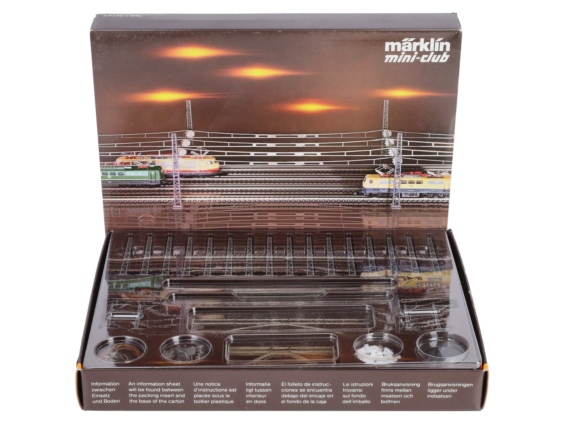 Marklin 8199  Z Scale Mini-Club O/T1, T2, T3 Extension Catenary Set
