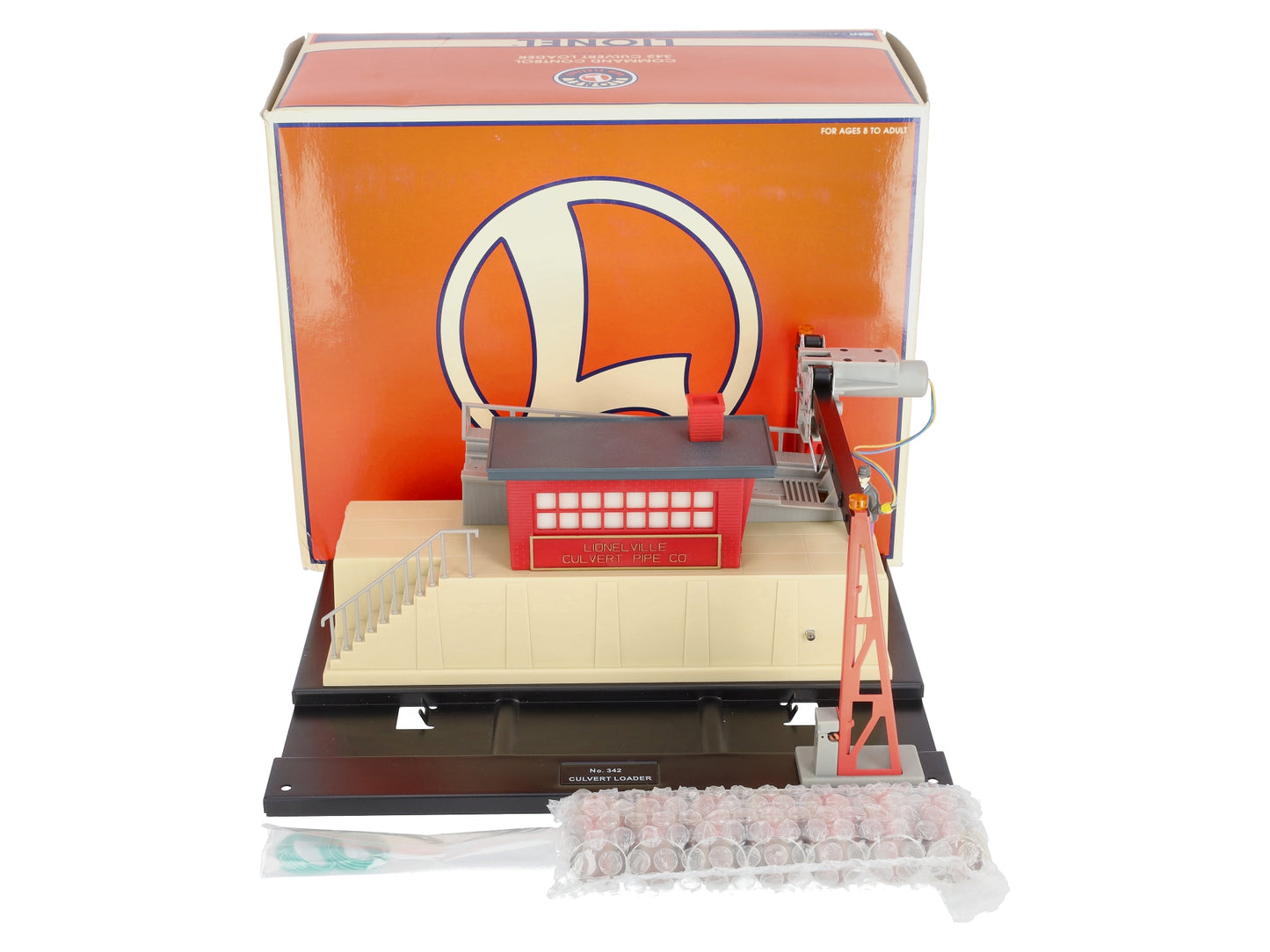 Lionel 6-22965 O Command Control Culvert Loader NIB