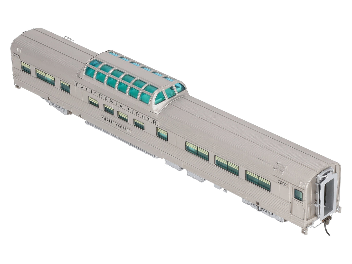 Broadway Limited 536 HO CB&Q "California Zephyr" Vista Dome Car #4721