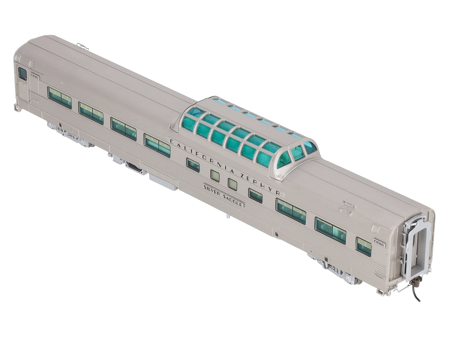Broadway Limited 536 HO CB&Q "California Zephyr" Vista Dome Car #4721