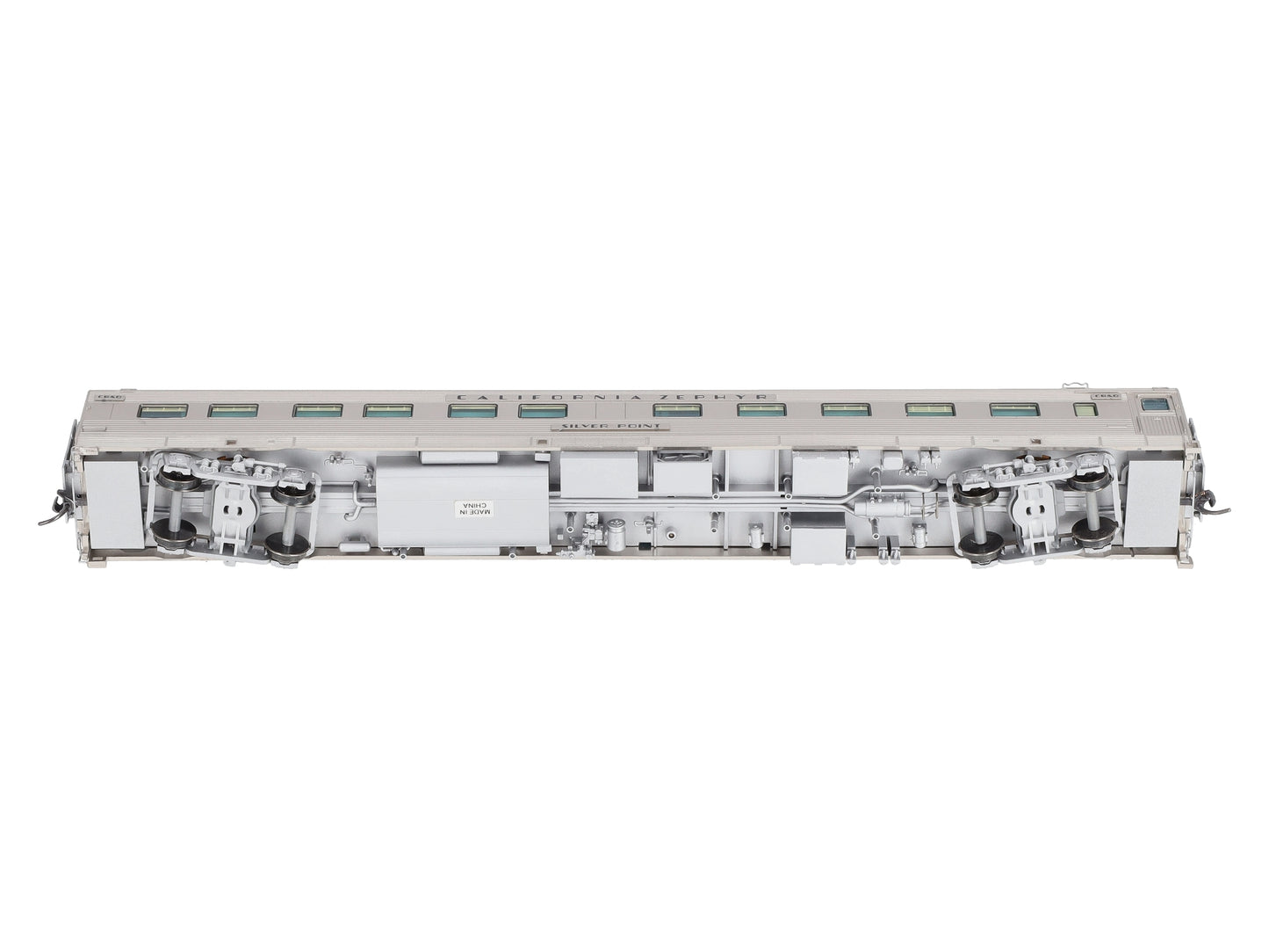 Broadway Limited 507 HO CB&Q "Silver Point" Paragon Series CZ 10-6 Sleeper #423
