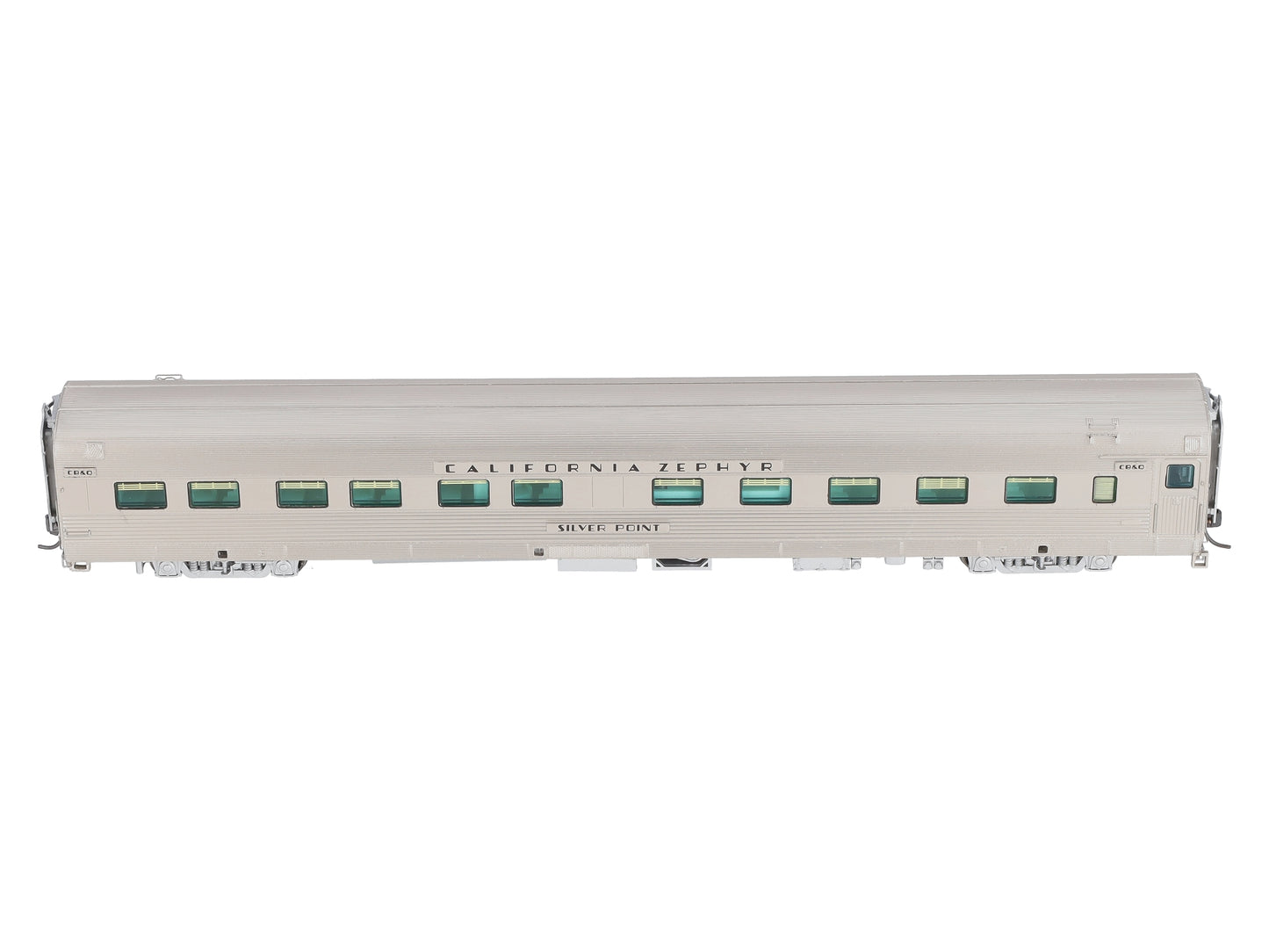 Broadway Limited 507 HO CB&Q "Silver Point" Paragon Series CZ 10-6 Sleeper #423