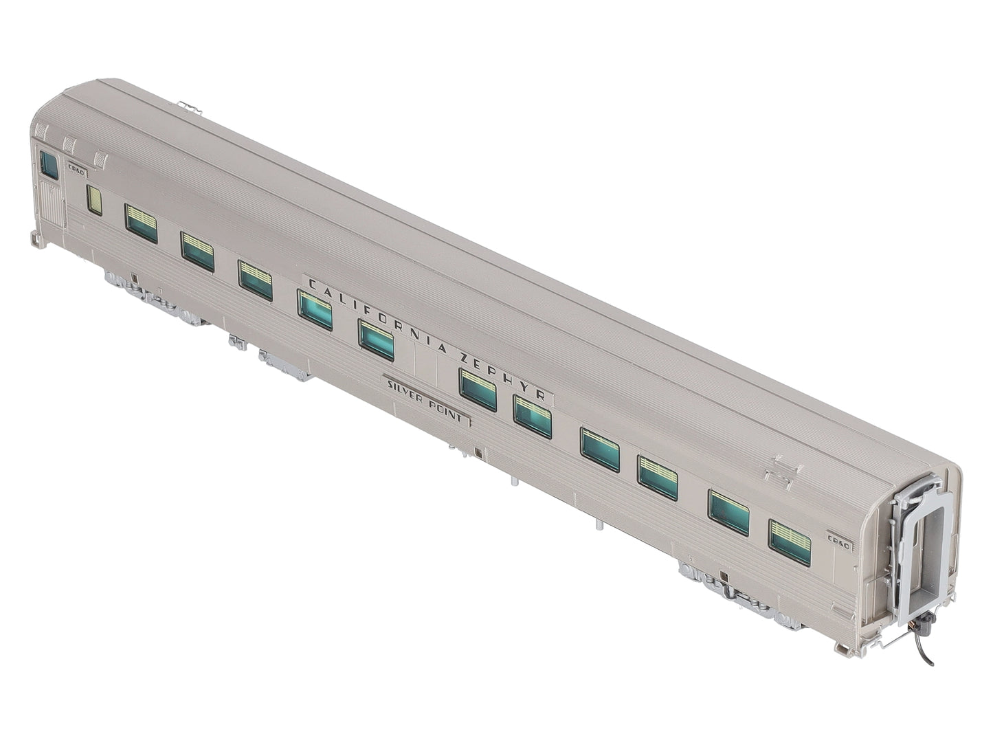 Broadway Limited 507 HO CB&Q "Silver Point" Paragon Series CZ 10-6 Sleeper #423