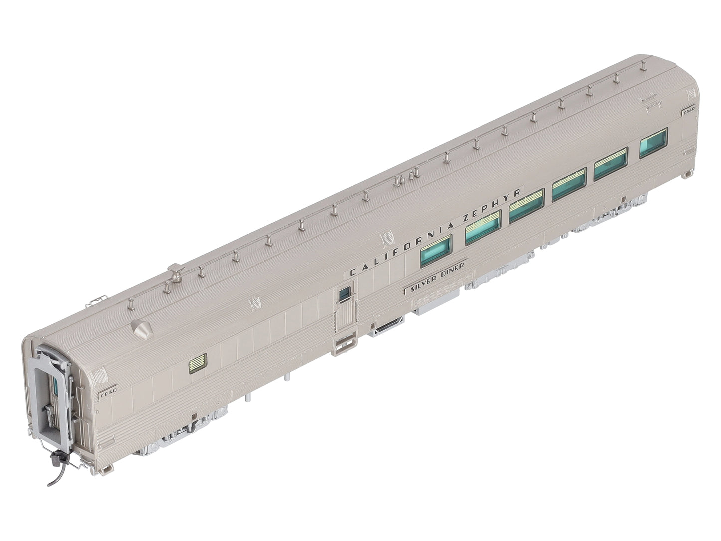 Broadway Limited 506 HO CB&Q Paragon Series "Silver Diner" CZ 48-Seat Diner #194