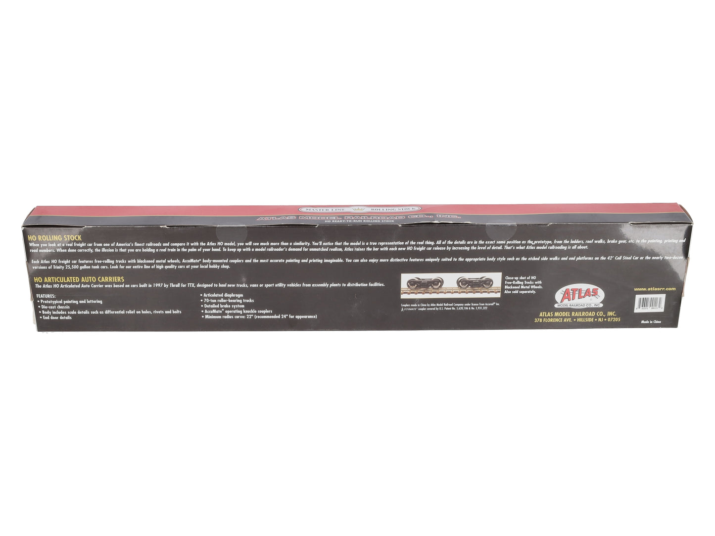 Atlas 20003361 HO Union Pacific Articulated Auto Carrier #880022