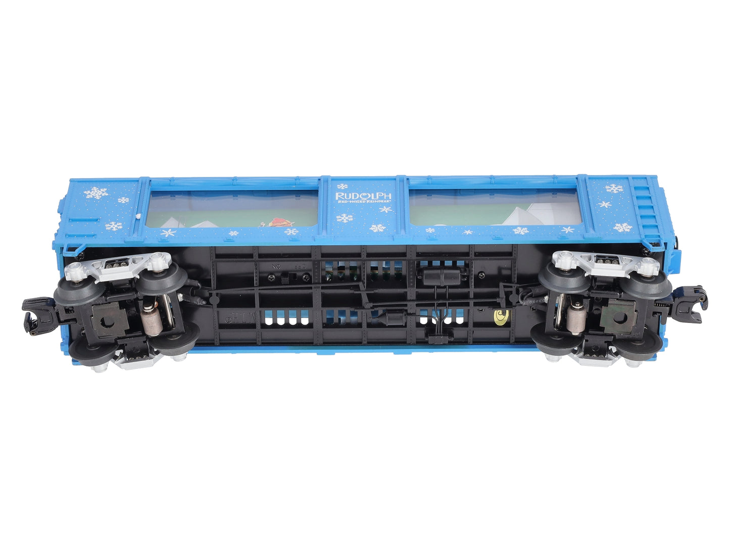 MTH 30-79183 O Gauge Rudolph Reindeer Action Car