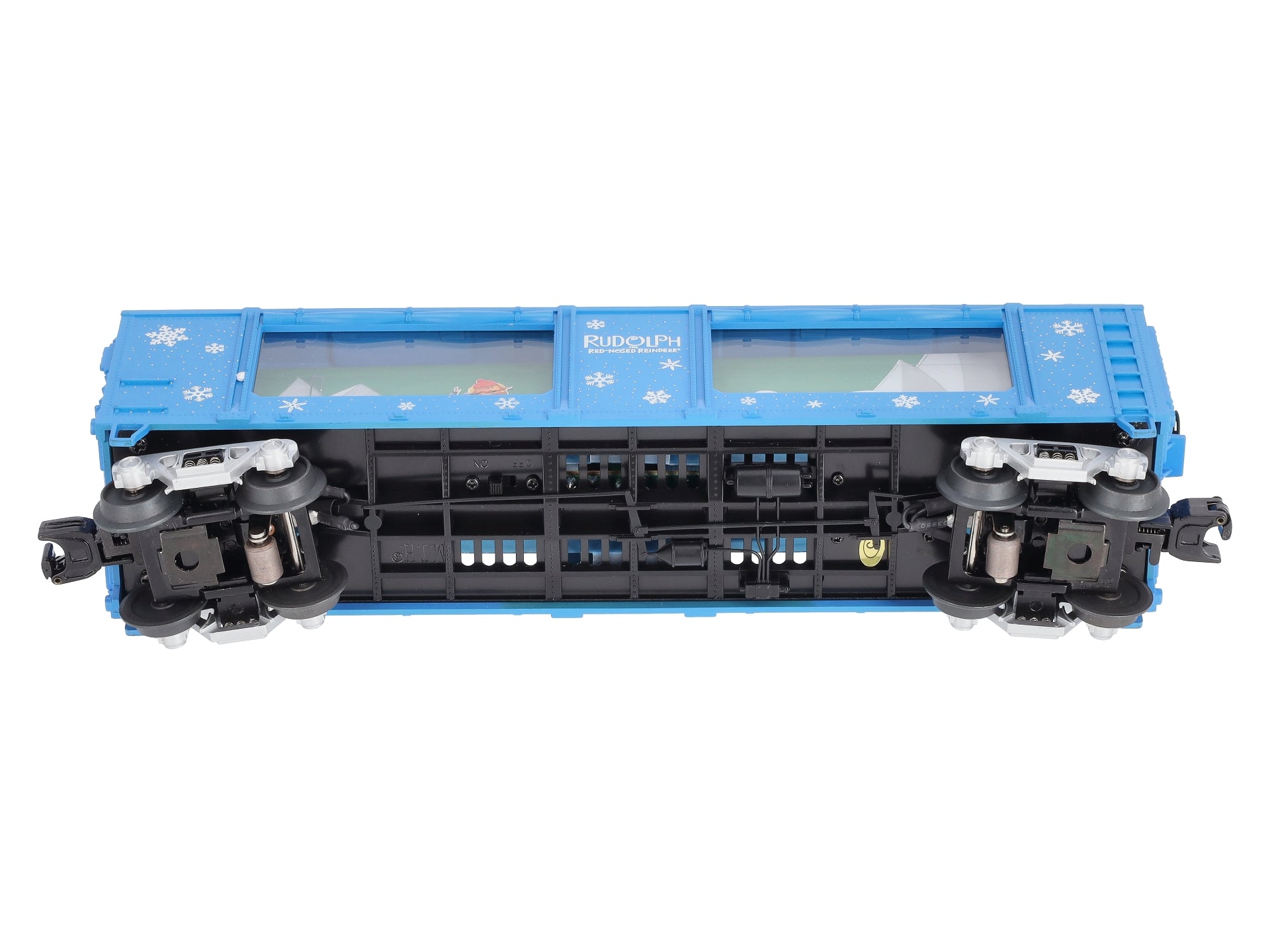 MTH 30-79183 O Gauge Rudolph Reindeer Action Car