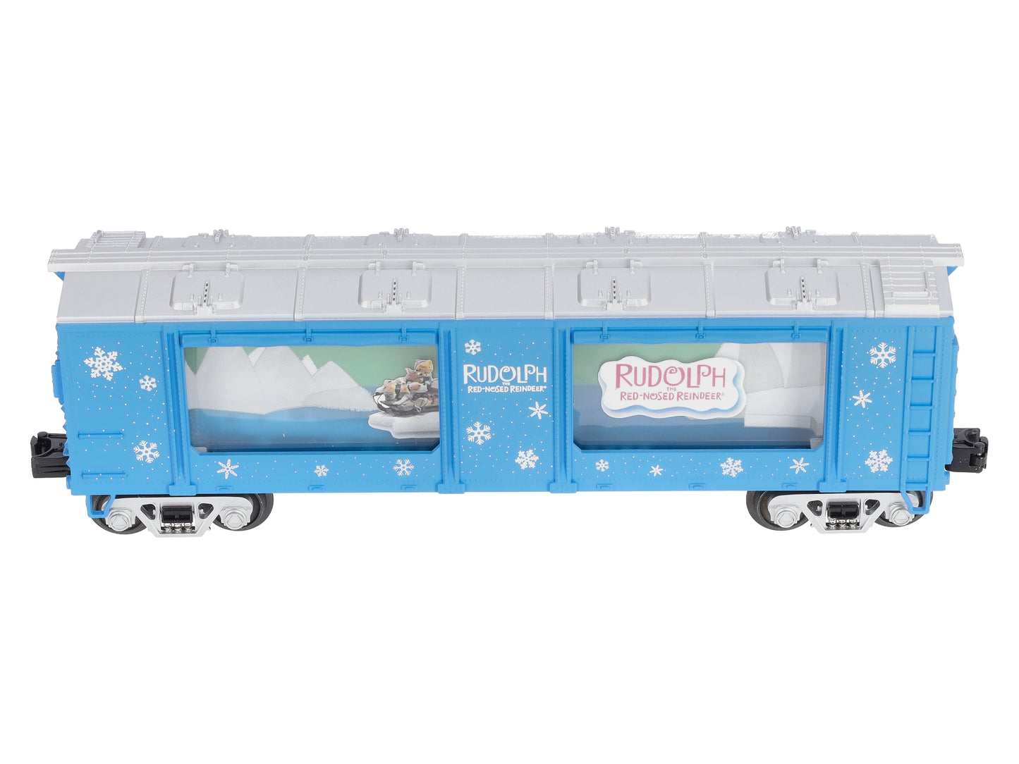 MTH 30-79183 O Gauge Rudolph Reindeer Action Car