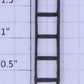 Lionel 6315-10 6-Rung Single Dome Tank Car Ladder