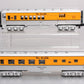 MTH 30-6234 O Denver & Rio Grande Madison Combo/Diner Set (Set of 2) NIB