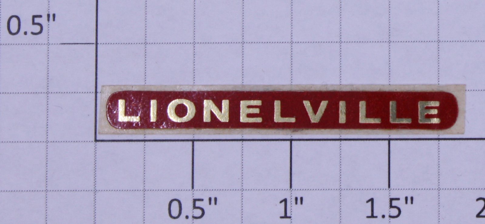 Lionel 145-25 Gold/Red 