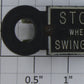 Lionel 140-12 Lamp Cover & Clip Assembly