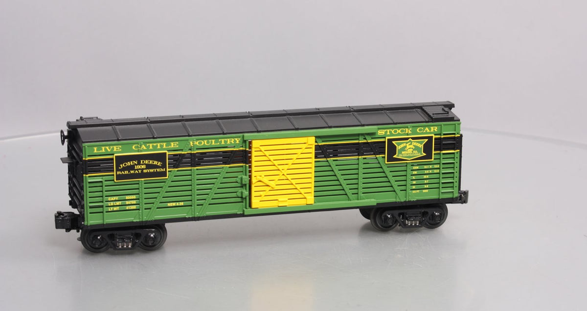MTH 30-7137 O Gauge John Deere Stock Car LN/Box