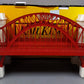 MTH 30-90219 O Scale Gray & Red ABS Plastic Hellgate Bridge