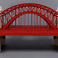 MTH 30-90219 O Scale Gray & Red ABS Plastic Hellgate Bridge