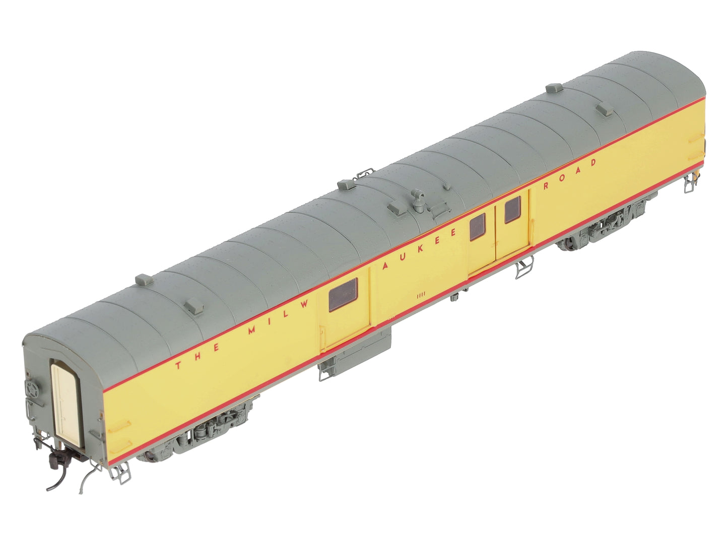 Rapido Trains 106235 HO Milwaukee Road 73' 6" Smooth Side Baggage-Express #1111
