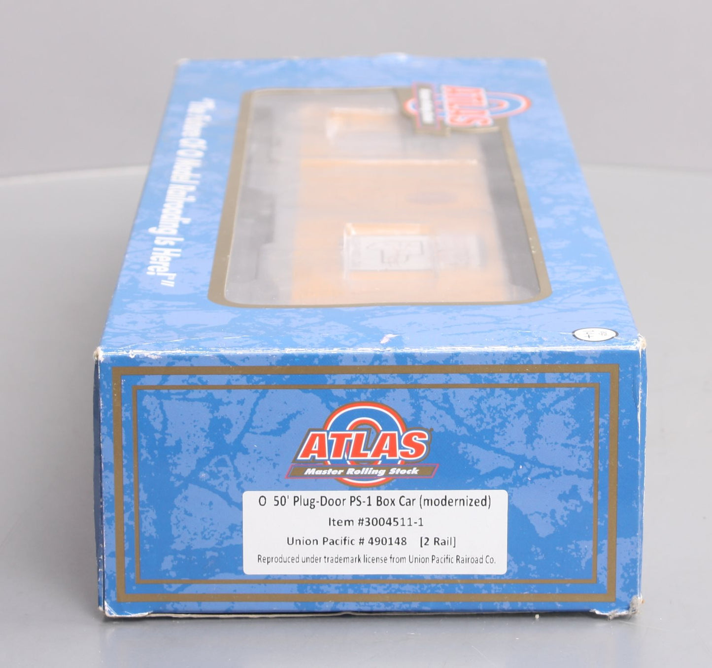 Atlas 3004511 O UP 50' PS-1 Plug Door Box (2 Rail)