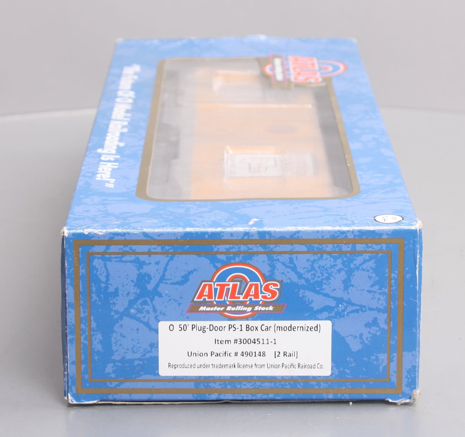 Atlas 3004511 O UP 50' PS-1 Plug Door Box (2 Rail)