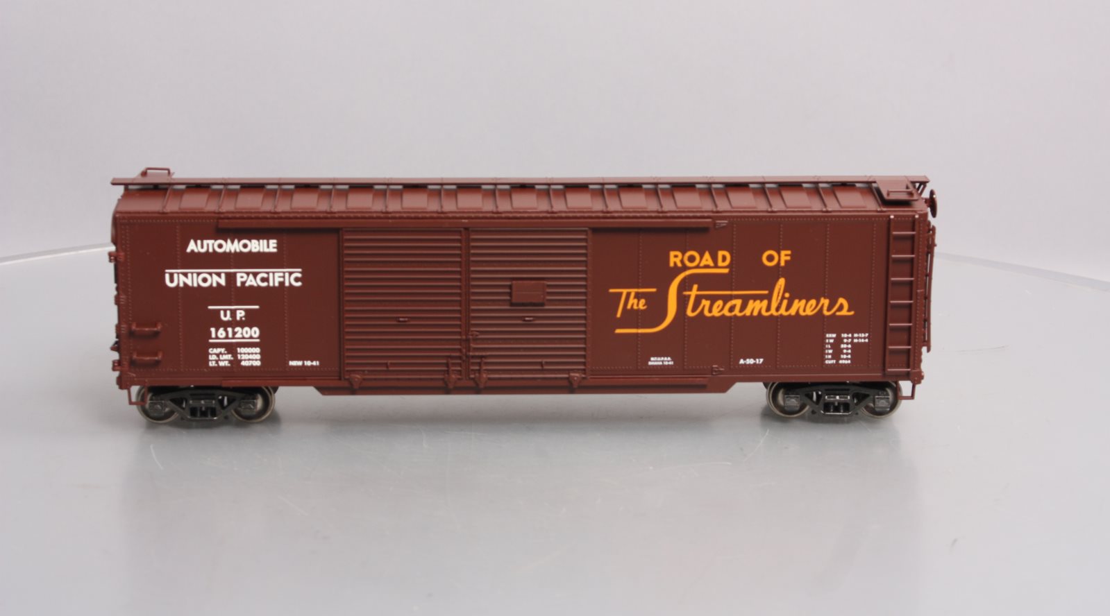 Pecos SB-0203-1 O Union Pacific D/D Boxcar w/ End Doors #161200 [2 Rail] LN/Box