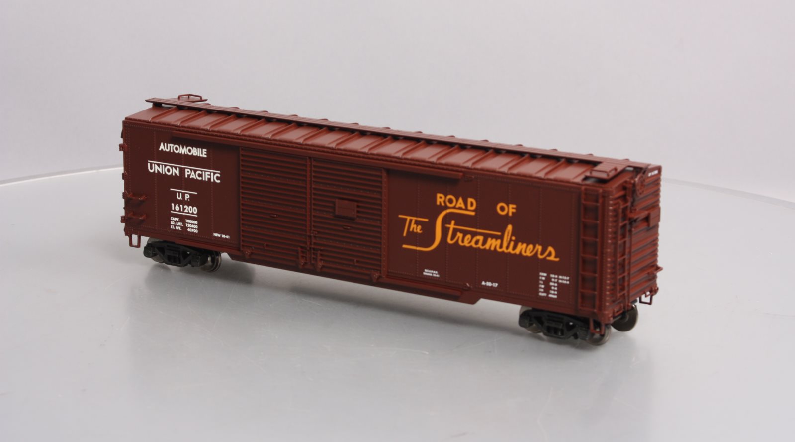 Pecos SB-0203-1 O Union Pacific D/D Boxcar w/ End Doors #161200 [2 Rail] LN/Box