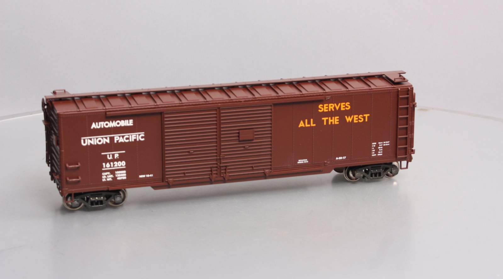 Pecos SB-0203-1 O Union Pacific D/D Boxcar w/ End Doors #161200 [2 Rail] LN/Box