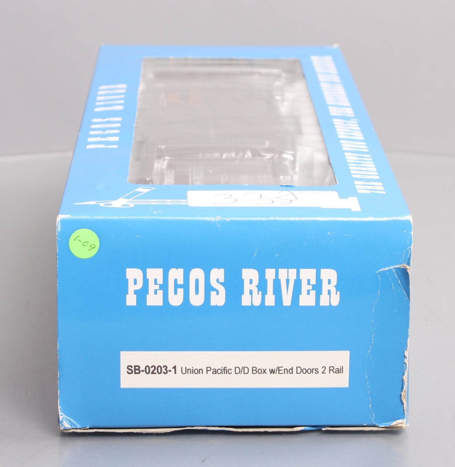 Pecos SB-0203-1 O Union Pacific D/D Boxcar w/ End Doors #161200 [2 Rail] LN/Box
