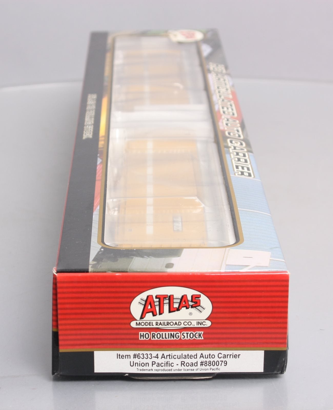 Atlas 6333-4 HO Union Pacific Articulated Auto Carrier #880079