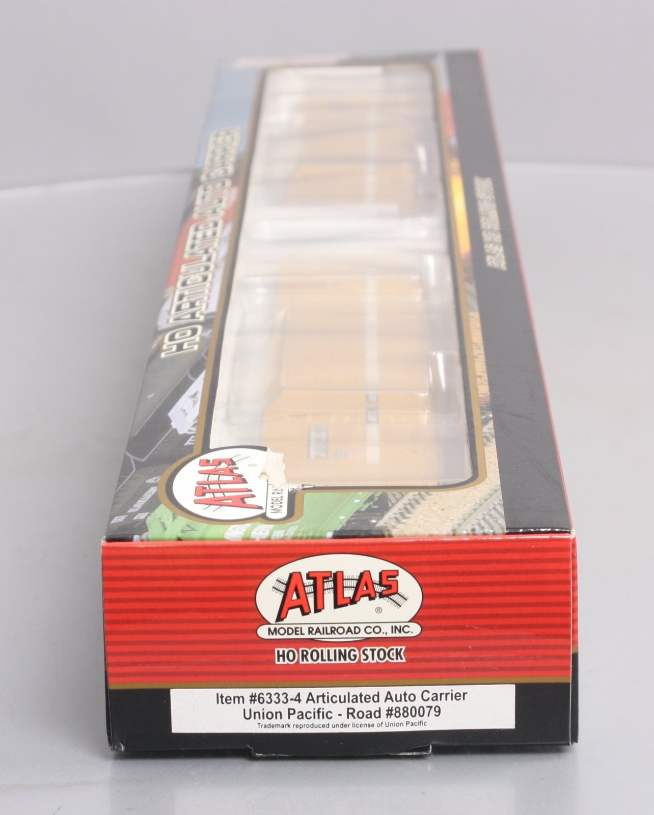 Atlas 6333-4 HO Union Pacific Articulated Auto Carrier #880079