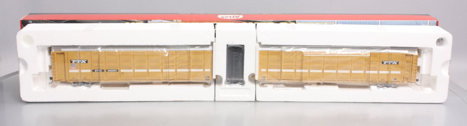 Atlas 6333-3 HO Union Pacific Articulated Auto Carrier #880055
