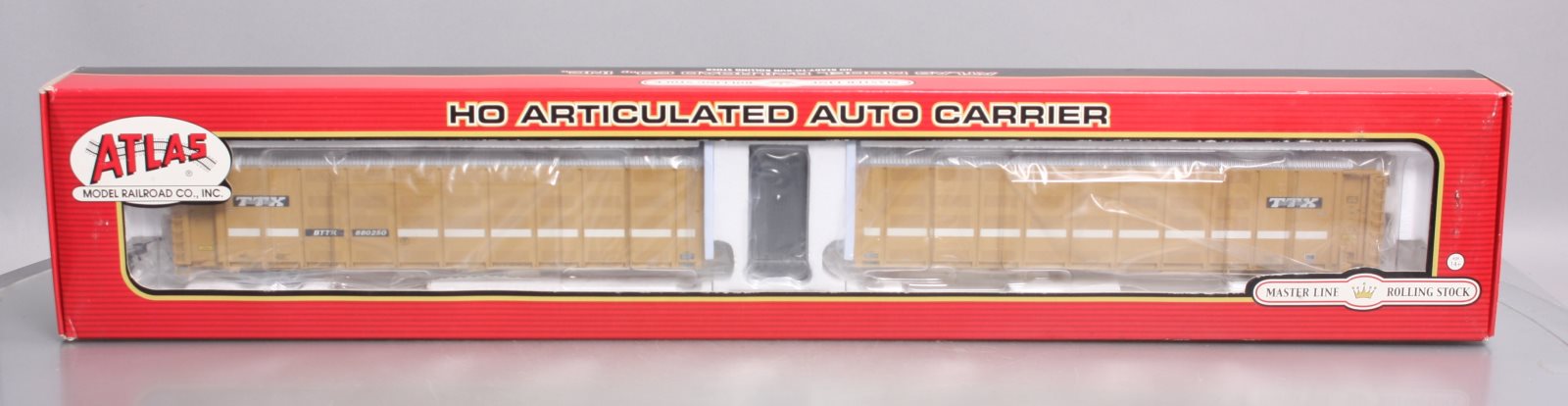 Atlas 20001130 HO Scale TTX Articulated Auto Carrier #880250