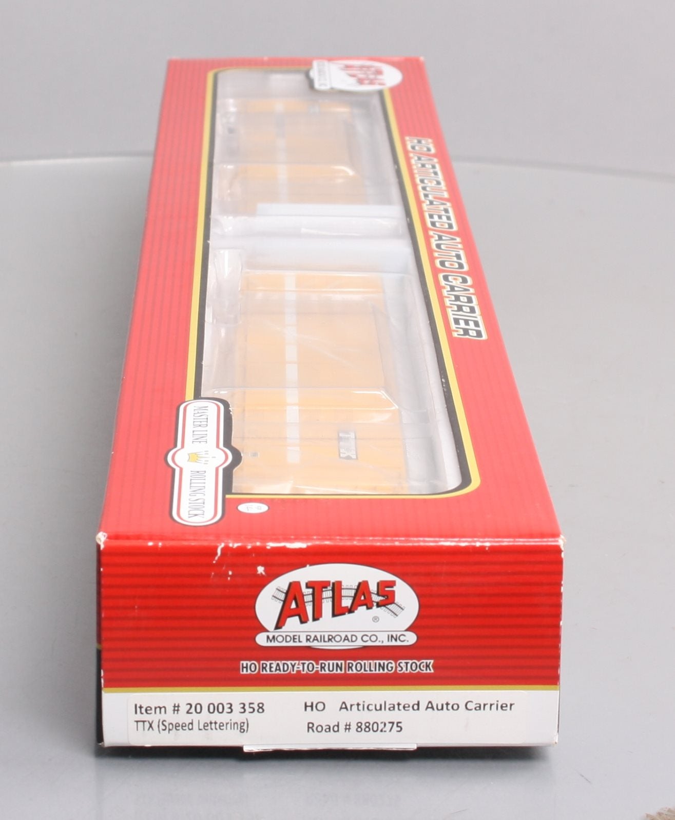 Atlas 20003358 HO TTX Thrall Articulated Auto Carrier #880275