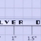 Lionel 2531-47 "Silver Dawn" Adhesive Nameplate