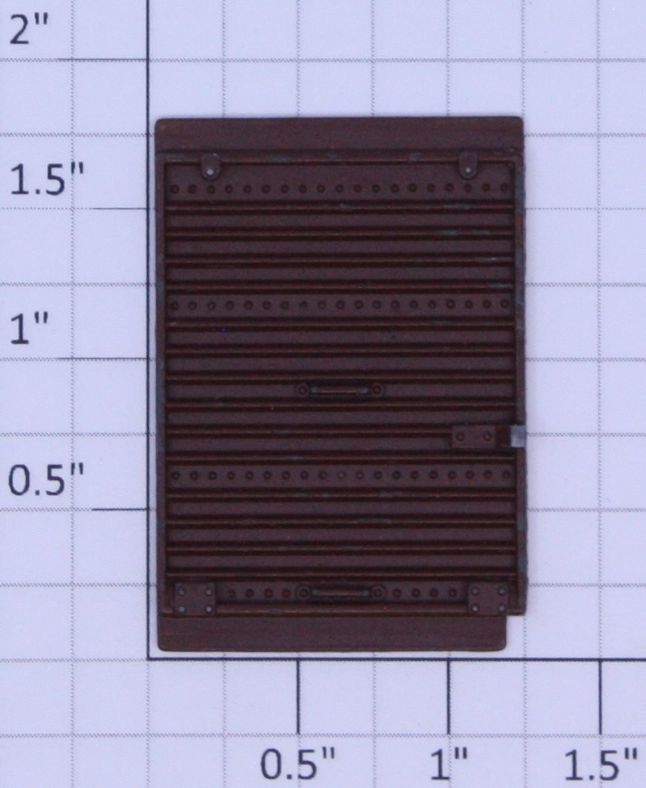 Lionel 2458-14 Left Hand Brown Metal Door