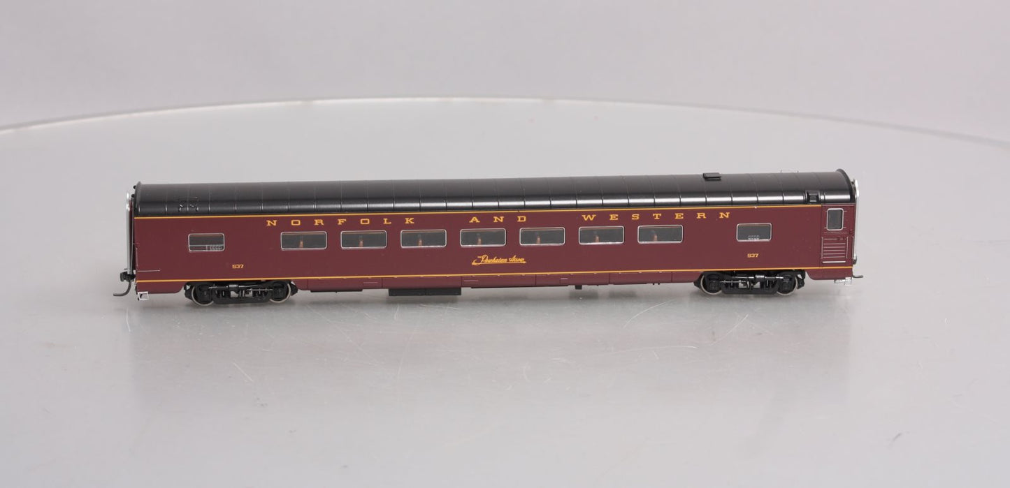 MTH 80-60016 HO Scale Norfolk & Western Coach Passenger Car #537