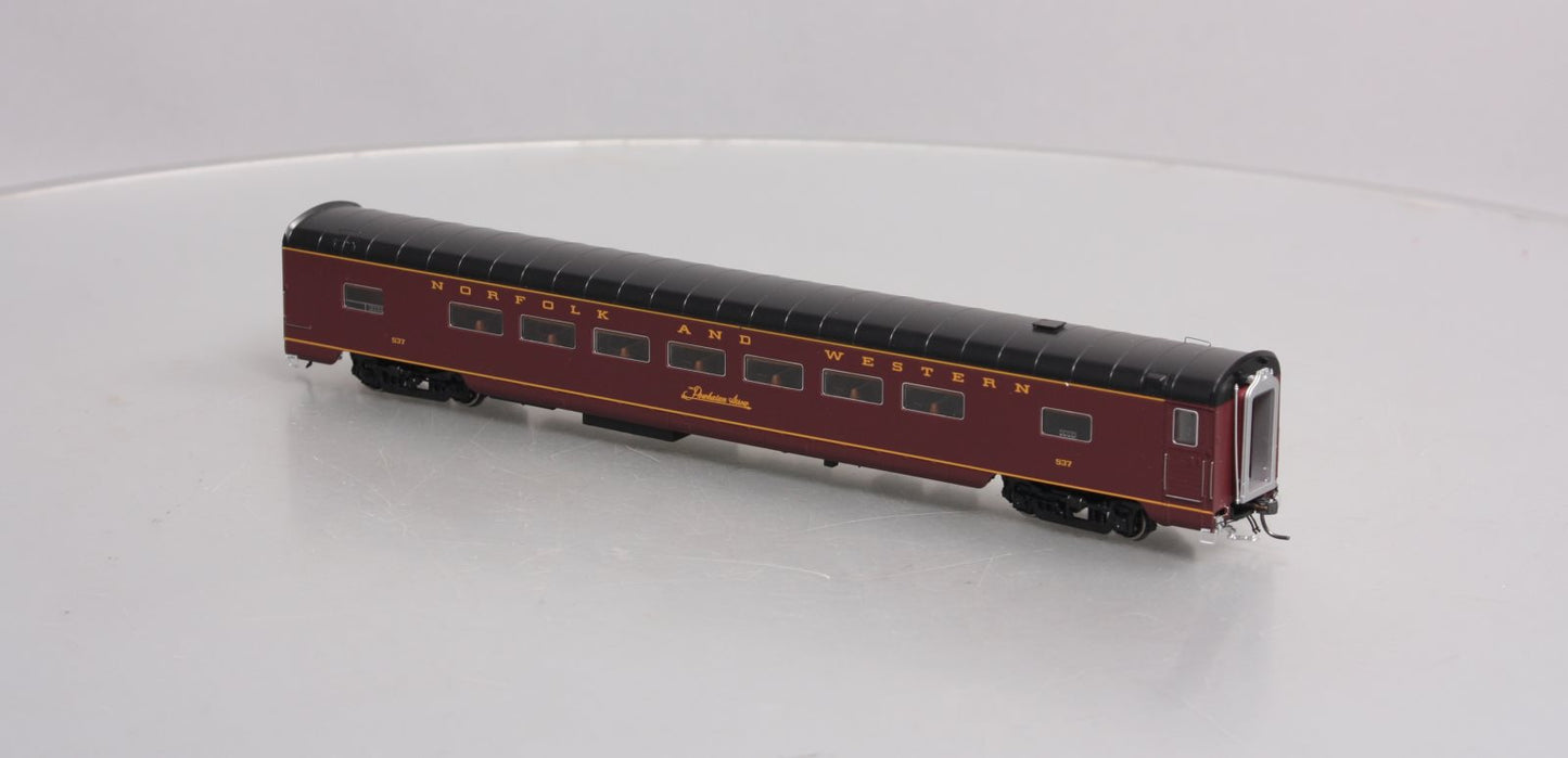 MTH 80-60016 HO Scale Norfolk & Western Coach Passenger Car #537