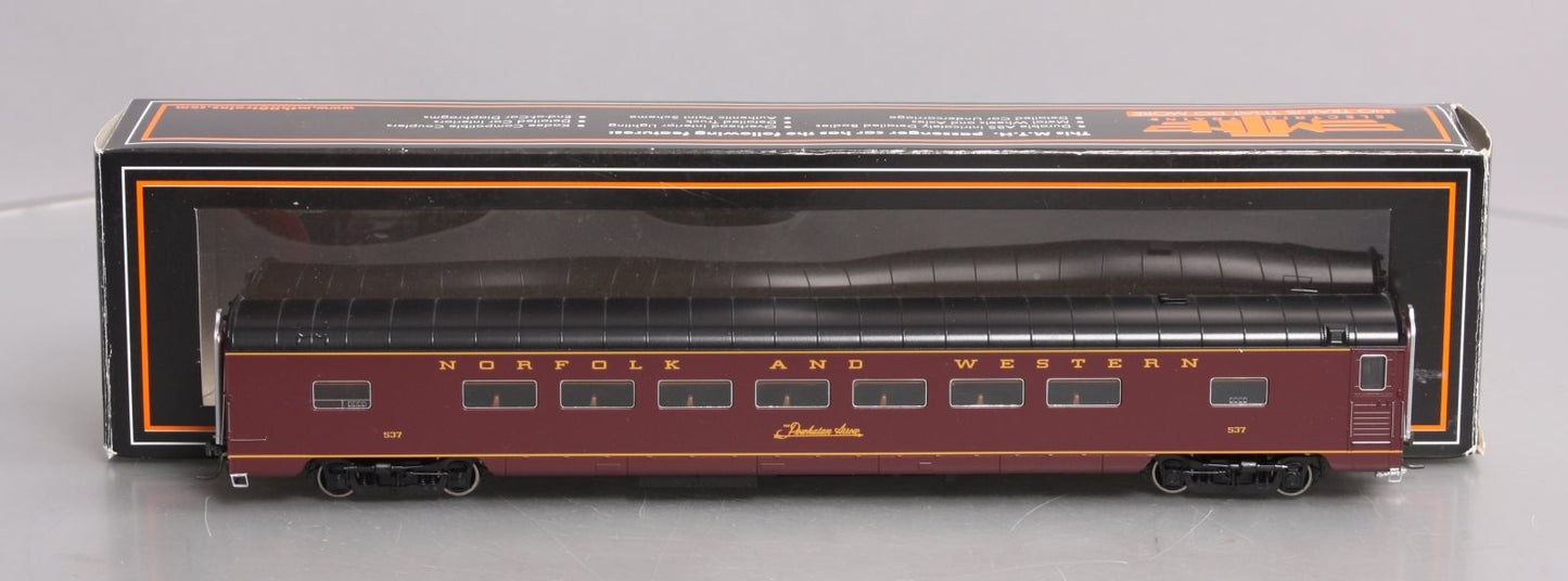 MTH 80-60016 HO Scale Norfolk & Western Coach Passenger Car #537
