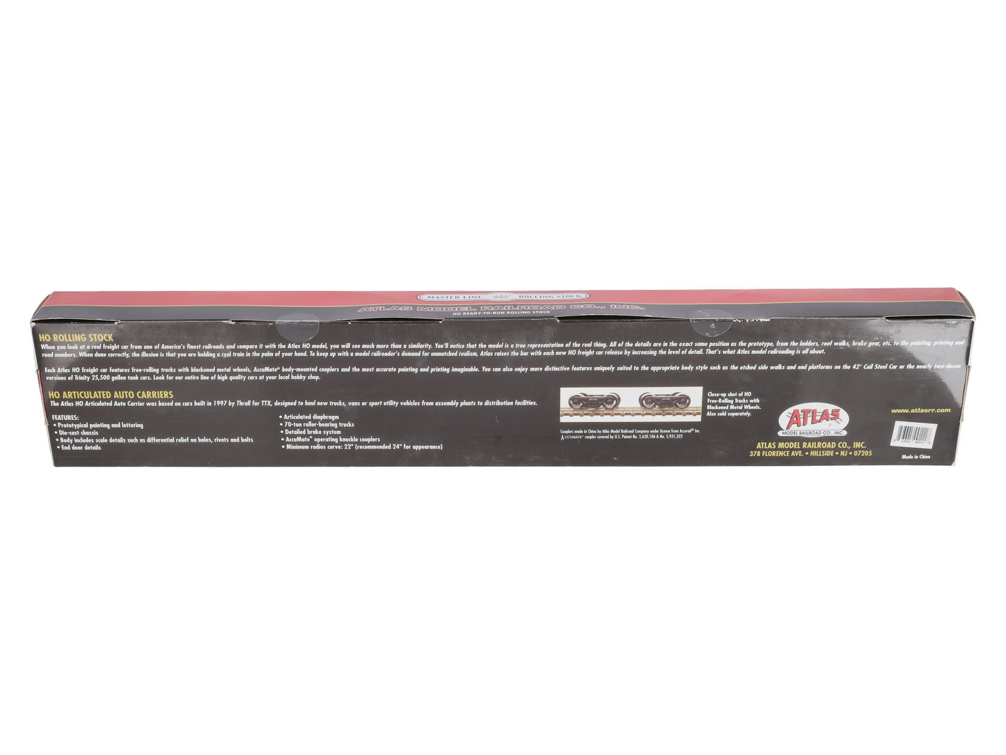Atlas 20003359 HO TTX Thrall Articulated Auto Carrier #880265