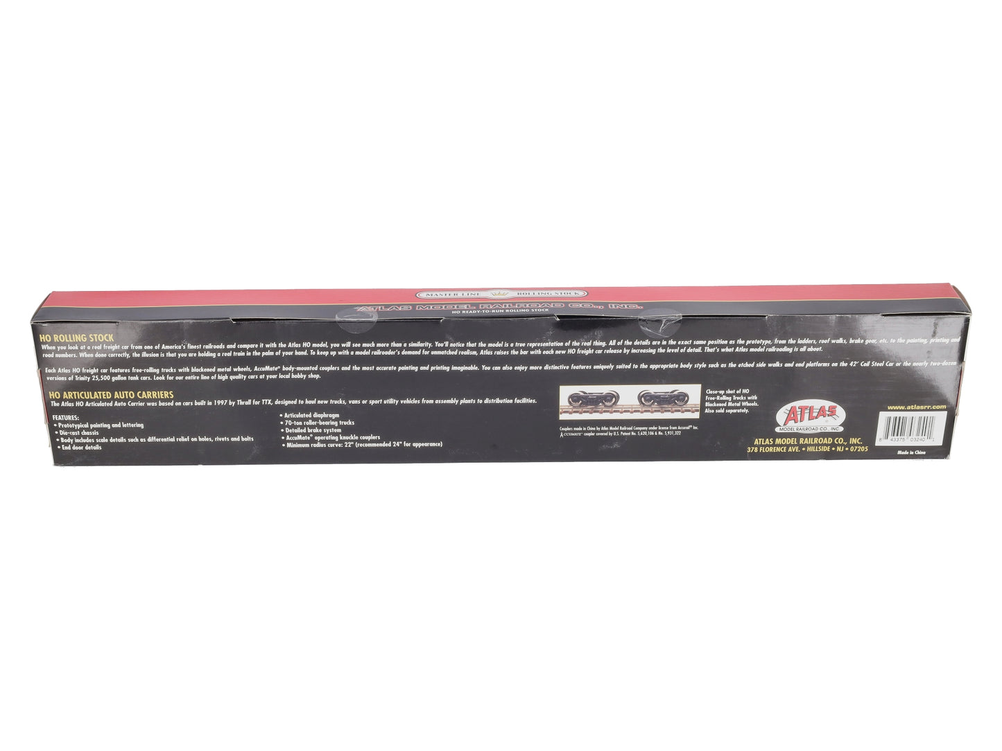 Atlas 20001123 HO Scale FEC Articulated Auto Carrier  #11062