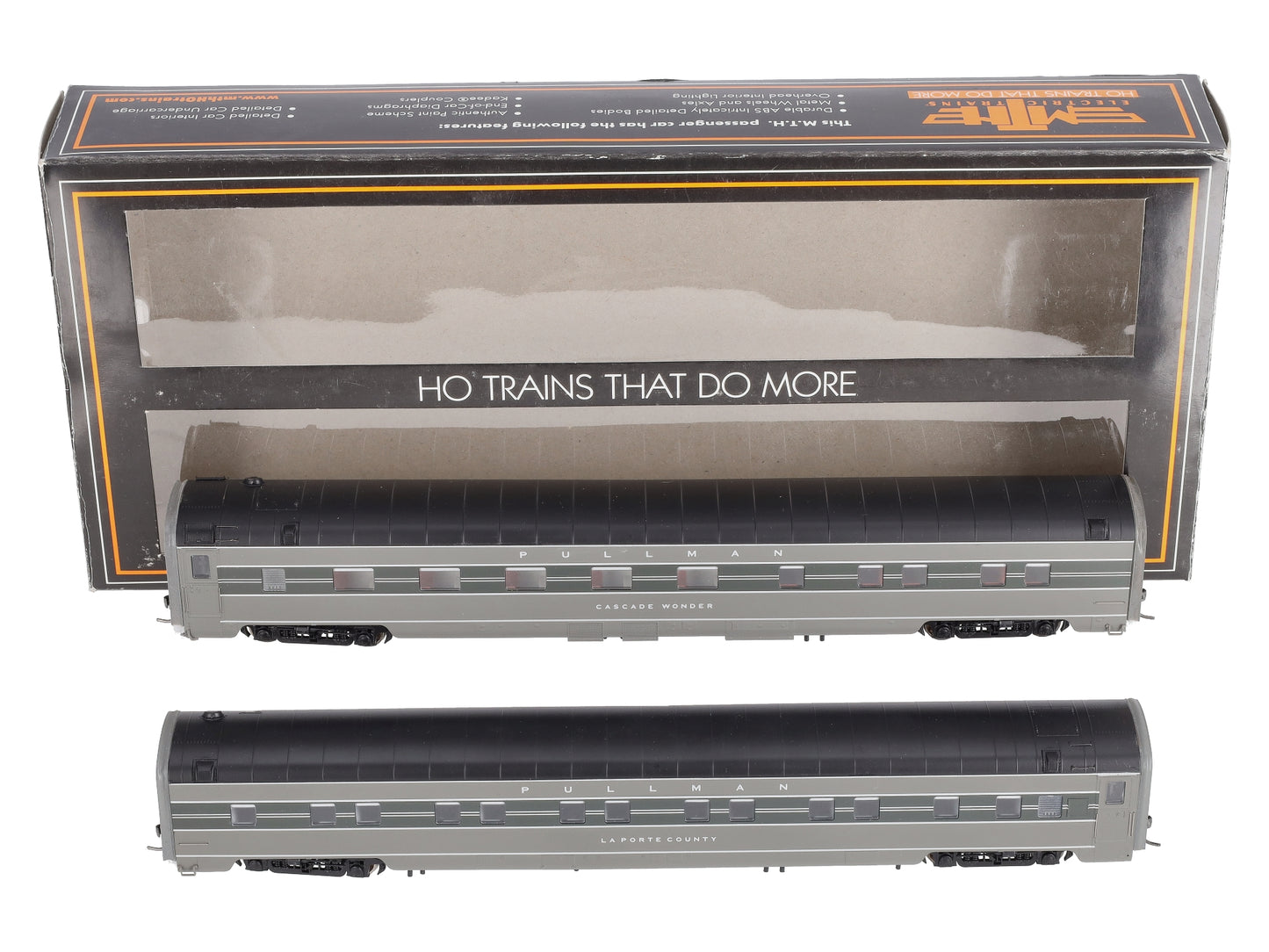 MTH 80-60020 HO New York Central 1940 Sleeper Passenger Car Set (Set of 2)