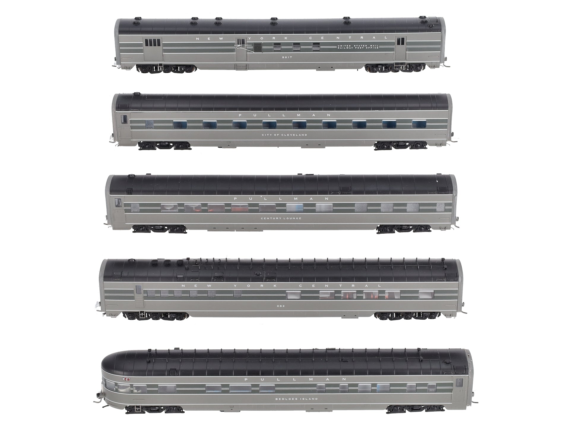 MTH 80-60017 HO New York Central 1940 20th Century Passenger Car