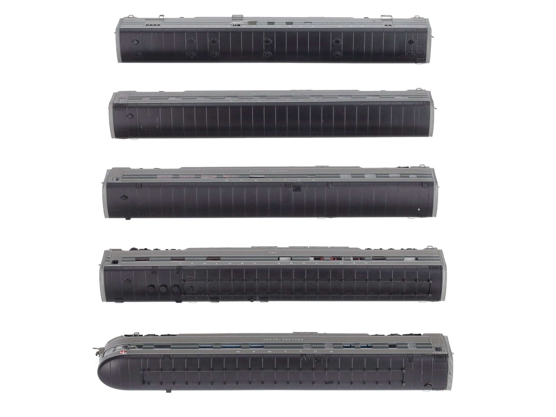 MTH 80-60017 HO New York Central 1940 20th Century Passenger Car Set (Set of 5)