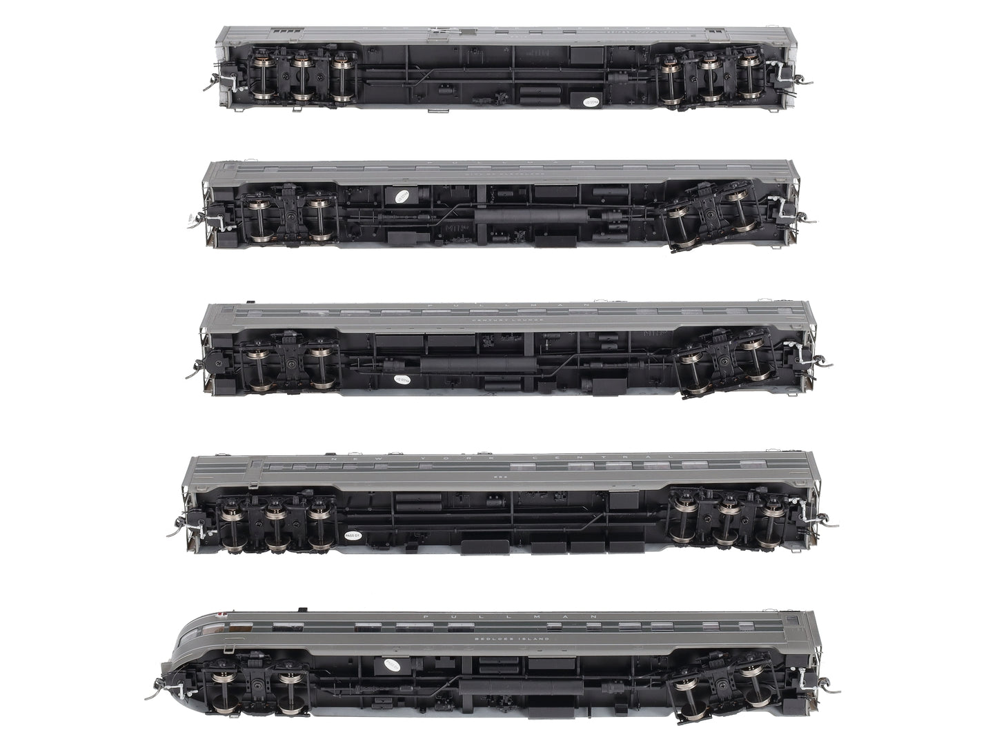MTH 80-60017 HO New York Central 1940 20th Century Passenger Car Set (Set of 5)